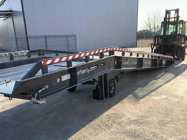 Custom Mobile Ramp for Serbian Customer